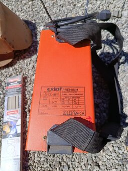 svařovací set – Extol Premium 85A + elektrody + kukla - 6