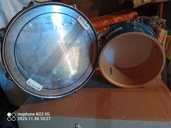 Retro bicí bubny stojany - 6