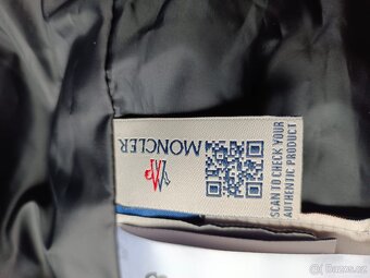 Dámský nový lesklý zimní kabát - bunda Moncler XXL - 6