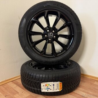NOVÁ TOYOTA/LEXUS 5x114,3 R20 ET30+ZIMNÍ 235/55R20 BLACK - 6