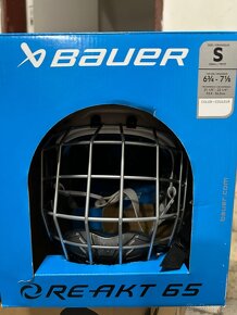 Nová hokejová helma Bauer RE AKT 65 Combo SR - 6