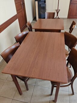 Židle a stoly TON z restaurace - 6