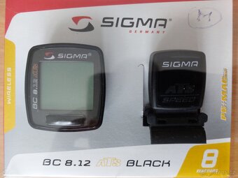 SIGMA cyklopočítač BC 8.12 ATS černý - 6
