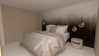 Kopidlno – stavební pozemek 3.571 m2, projekt na RD - pozeme - 6