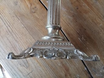 EMPÍROVÁ PETROLEJOVÁ LAMPA FRANCIE 19. STOLETÍ - 6