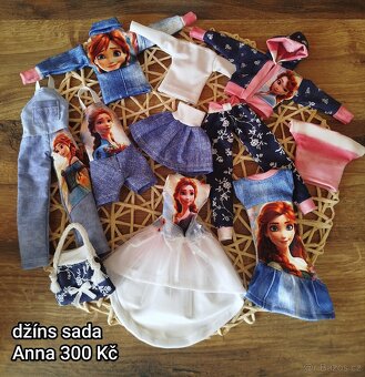 Barbie Sady oblečků Frozen, ledové království - 6