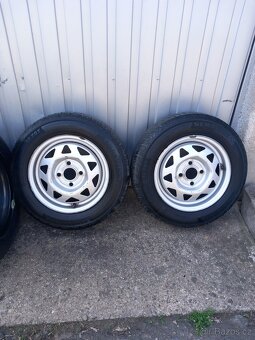 Prodám plechové disky Opel Kadett E R13 - 6