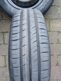 Plechová kola,sada,5x100,ET40,KUMHO,185/65 R15, NOVÁ SADA - 6
