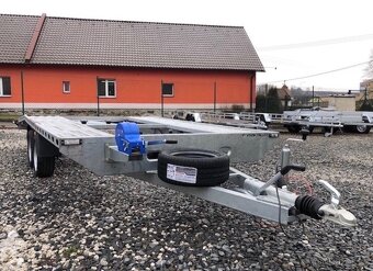 Přívěsný vozík, autopřepravník 460x205cm,2700kg,VDI2700 - 6