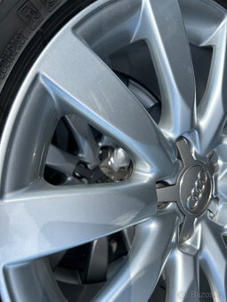 AUDI A4 B8 Alu disky 8Jx17 včetně pneu 245/45x17 - 6