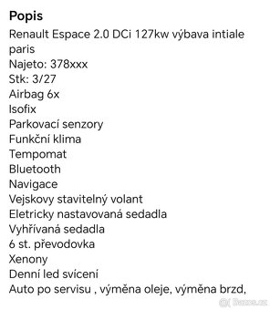 Prodám Renault Espace Initiali - 6