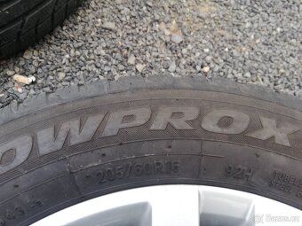 alu 16" VW 5x112 , pneu 205/60/16,Sharan,Touran - 6