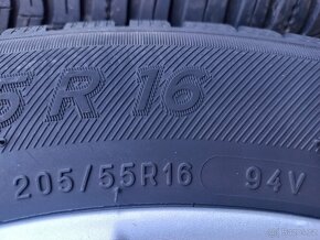 Sada Orig ALU kol Nissan 205/55R16 letní - 6