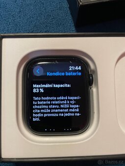 Apple Watch Nike Series 7 45mm Temně inkoustový hliník - 6