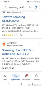 Samsung 163 cm rok 2021...typ vyfocený - 6