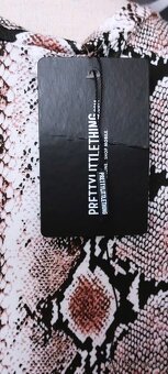 NOVÉ PRUŽNÉ ŠATY - PRETTY LITTLE THING - vel. 48+ - 6