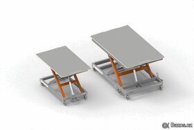 manipulační vozík, nůžkový stůl, pracovní stůl - 6