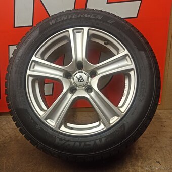 ALU kola Brock 5x114,3 + zimní pneu 225/55 R17 - 6