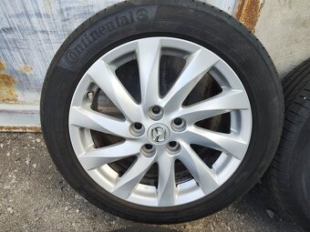 17"letní alu sada 5x114 origo Mazda 6 GH MPS 215/50 Conti - 6
