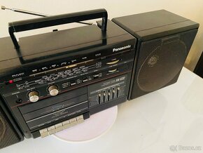 Radiomagnetofon Panasonic RX-C32, 80.léta - 6