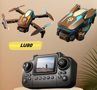 Dron LU 80 – skládací s HD kamerou a LED světly - 6