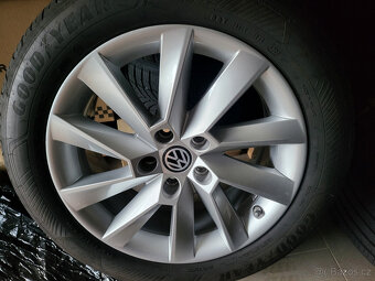 Alu kola TPMS Passat B8-Suberb R17 - 7Jx17-ET40 -215/55/R17 - 6