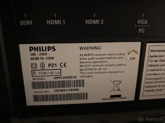 LCD TV Philips 26PFL5403D - 6