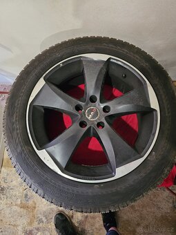 Alu kola BMW 5x120 r19 + zimní pneu 255 50 r19 - 6