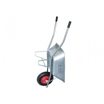 Celopozinkované stavební kolečko KATARO s korbou 80 L - 6