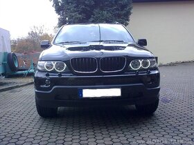 BMW Angel eyes bílé LED markery 10W Canbus - 6