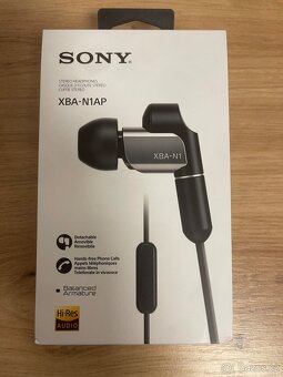 Nove Sluchadla Hi-Res Sony XBA-N1AP - 6