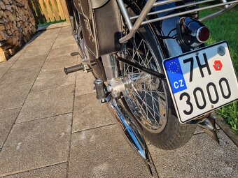 Jawa 250/11 pérák 1948 s TP po kompletní renovaci. - 6