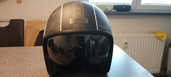 Moto prilba W-TEC ANGERIC GREY STAR L59-60 - 6