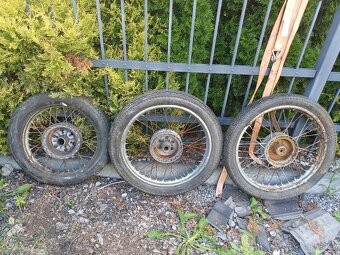 Jawa, Sachs kola, brzdové štíty - 6