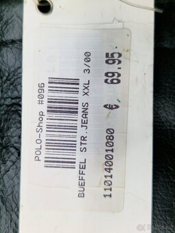 Kožené šněrovací kalhoty Polo 2XL-49x89x117x20 cm - 6