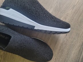 Tenisky na klinku sportovní vel 39 třpytivé jako nové - 6