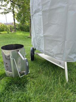 Prodám gril na dřevěné uhlí Weber - 6