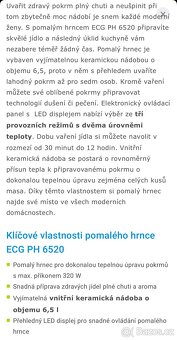 Pomalý hrnec ECG PH 6520 - 6