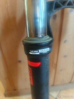 Vidlice rock shox sektor RL silver 140 mm,přední kolo remerx - 6