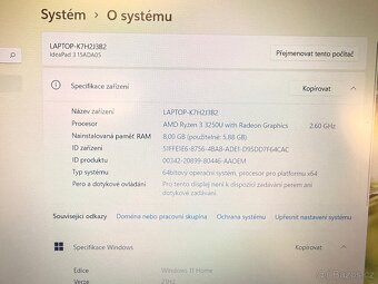 Notebook Lenovo IdeaPad 15ADA05 - 6
