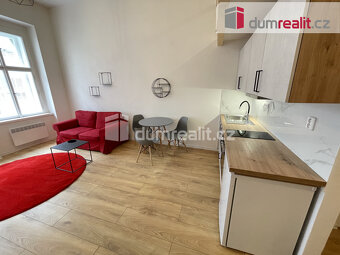 Pronájem bytu 1+kk 42 m2 P5 Smíchov po rekonstrukci loft cih - 6