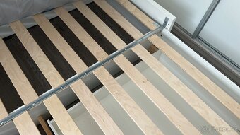 Rozkládací postel IKEA FLEKKE 80x200-160x200 +2 matrace - 6