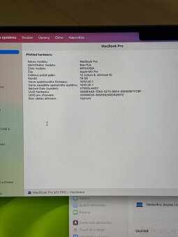 NOVÝ APPLE MACBOOK PRO 14” 2024 M3PRO/1TB/18GB - 6