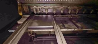 Tabulové nůžky CNTA 3150/10 A, 1981 - 6