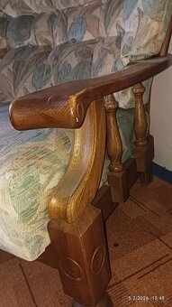 Sedací souprava masiv+stůl - 6