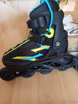 Dětské inline brusle vel. 35-38 - 6