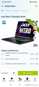Acer Nitro 5 Obsidián Black..17,3 2k Záruka 20 měsícu Alza - 6