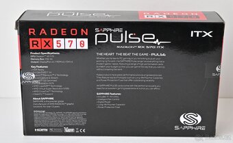 SAPPHIRE PULSE Radeon RX 570 MINI ITX - 6