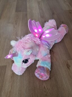 Plyšový jednorožec 60cm - svítí a hraje - 6