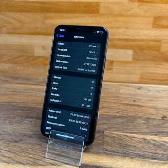 IPhone XS 64GB, černý, 100% baterie (rok záruka) - 6